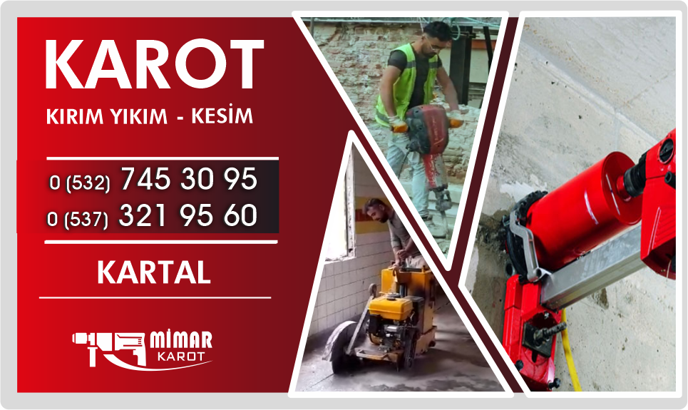 Kartal Karot Beton Delme Kırım Yıkım ve Kesim İşleri